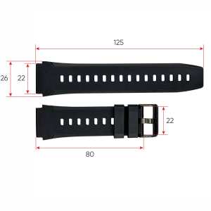 Ремінець для смарт годинника Modfit Sniper Black