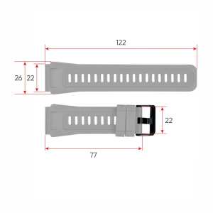 Ремешок для смарт часов K22 Grey