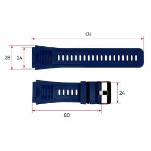 Ремешок для смарт часов Modfit Expedition Compass Blue