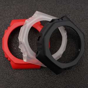 Ремешок + безель (рант) для Casio G-Shock GA-2100 Black GD