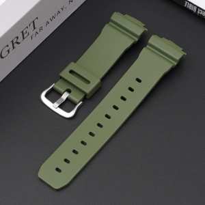 Ремешок для Casio G-Shock DW-6900 Army Green SI