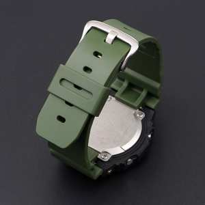 Ремешок для Casio G-Shock DW-6900 Army Green SI