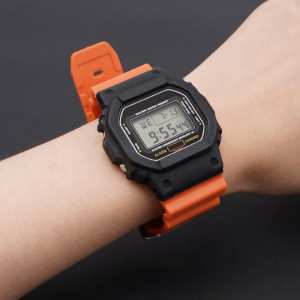 Ремінець для Casio G-Shock DW-6900 Orange SI