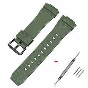 Ремешок для Casio G-Shock GM-2100 B Army Green BK