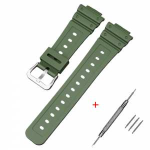 Ремешок для Casio G-Shock GA-2100 Army Green SI