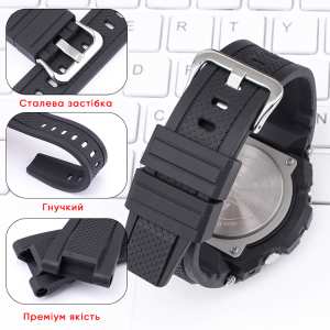 Ремешок для Casio G-Shock GST-W300 White SI