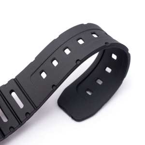 Ремешок для Casio G-Shock 20mm:CA-53W CA-61W FT-100W W-520U W-720G Black Gold