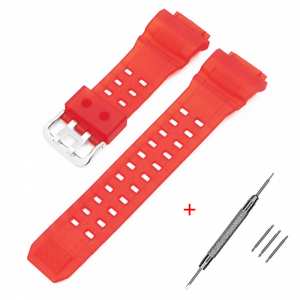 Ремешок для Casio G-Shock GW-9400 Transl Red SI