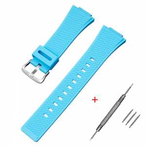 Ремешок для Casio G-Shock GA-100/110 Light Blue SI