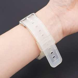 Ремешок для Casio G-Shock GA-2100/2110 Translucent Silver