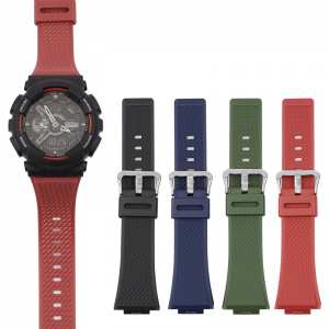 Ремешок для Casio G-Shock GA-100/110/120/200/400/700/710/800, GD-100/110/120, GAW-100G, GAL-100, LX