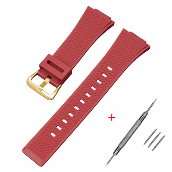 Ремешок для Casio G-Shock GA-100/110 Red GD