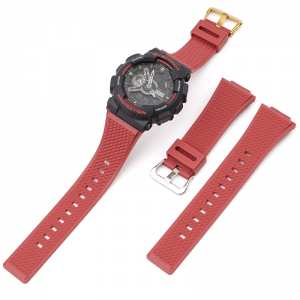 Ремешок для Casio G-Shock GA-100/110 Red GD