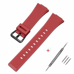 Ремешок для Casio G-Shock GA-100/110 Red BK
