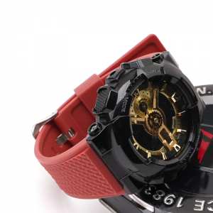 Ремешок для Casio G-Shock GA-100/110 Red BK