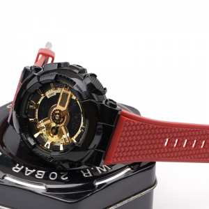 Ремешок для Casio G-Shock GA-100/110 Red BK