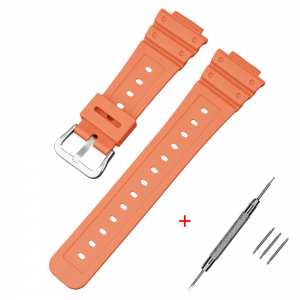Ремешок для Casio G-Shock GA-2100/2110 Orange SI