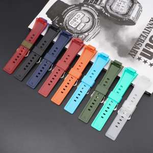 Ремешок для Casio G-Shock GA-100/110 Light Blue BK