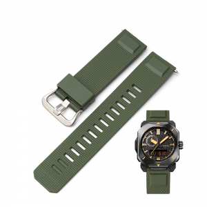 Ремешок для Casio Pro Trek PRW-6900Y Army Green SI