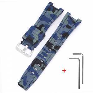 Ремешок для Casio G-Shock GST-W300 Camo Dark Blue SI