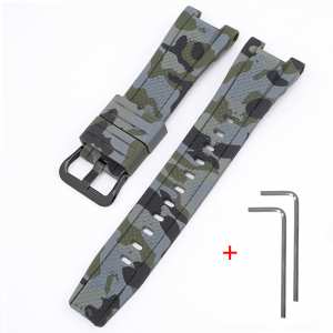 Ремешок для Casio G-Shock GST-W300 Camo Green BK
