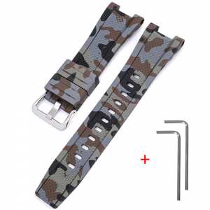 Ремешок для Casio G-Shock GST-W300 Camo Brown SI