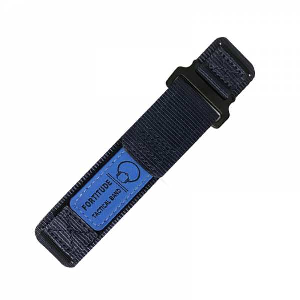 Ремінець для годинника Nylon Blue 22 мм