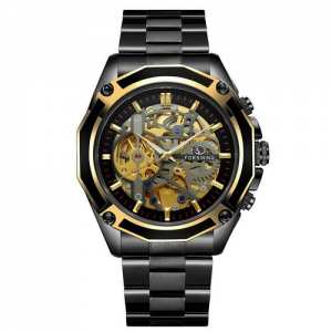 Forsining 8130 Black-Gold-Black
