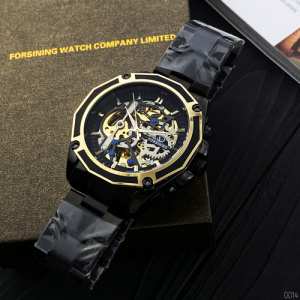 Forsining 8130 Black-Gold-Black