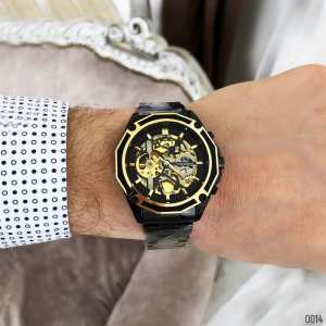 Forsining 8130 Black-Gold-Black