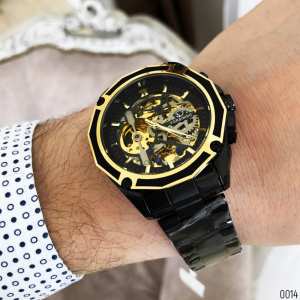 Forsining 8130 Black-Gold-Black