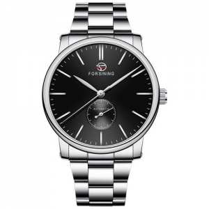 Forsining 8214 Silver-Black