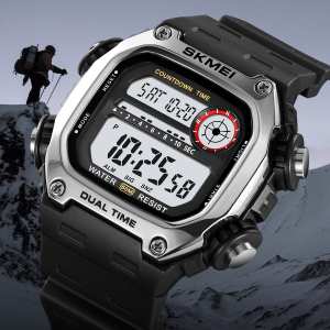 Skmei 2126SIBK Silver-Black