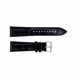 Кожаный ремешок Premium 16 мм Black