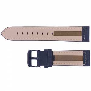 Ремешок для часов 22 мм Нубук Черный