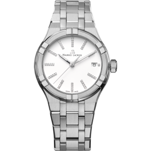 Часы Maurice Lacroix  AIKON Quartz Date 35mm AI1106-SS002-170-1