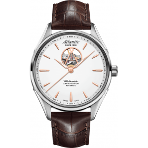 Часы Atlantic Worldmaster Automatic Open Heart Limited Edition 52780.41.21R