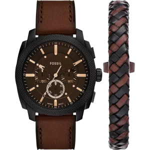 Часы Fossil Machine FS6102SET + браслет