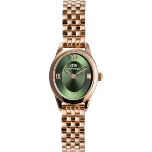 Часы Daniel Wellington Ophelia Mini Emerald Rose Gold DW00100806