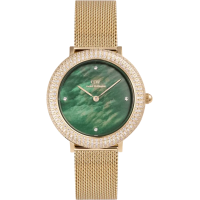 Часы Daniel Wellington Crystalline Bezel Evergold Green DW00100824