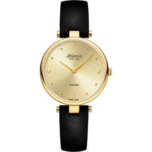 Часы Atlantic Elegance Royal Diamonds Pattern Edition 29044.45.37
