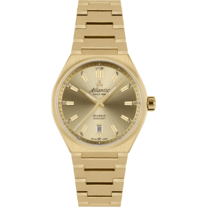 Часы Atlantic Seawave 35mm Yellow Gold 39365.45.31