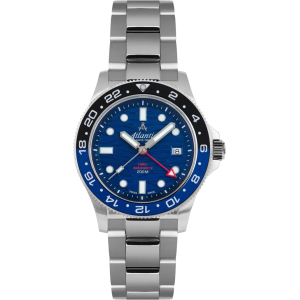 Годинник Atlantic Mariner Wave Quartz GMT Blue 81576.41.59GMT