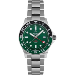 Годинник Atlantic Mariner Wave Quartz GMT Green 81576.41.79GMT