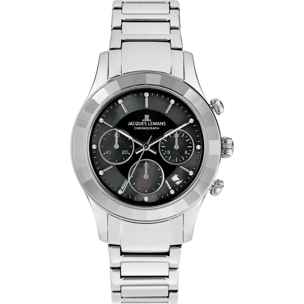 Часы Jacques Lemans Venice 1-2151E silver bezel