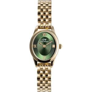 Часы Daniel Wellington Ophelia Mini Emerald Gold DW00100804