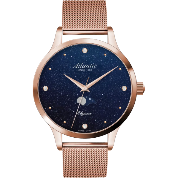 Часы Atlantic  Elegance Moonphase 30230.44.59MB