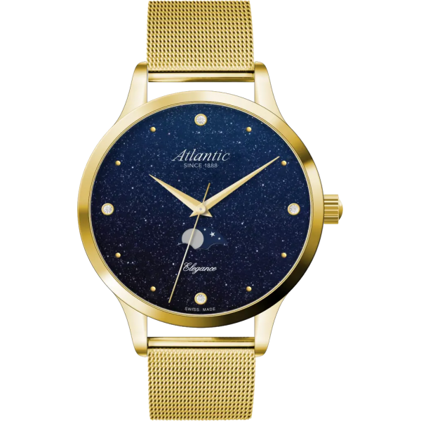 Часы Atlantic Elegance Moonphase 30230.45.59MB