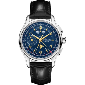 Часы Atlantic Worldmaster Automatic Moonphase Chronograph 52851.41.55GM