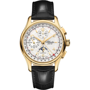 Часы Atlantic Worldmaster Automatic Moonphase Chronograph 52851.45.25
